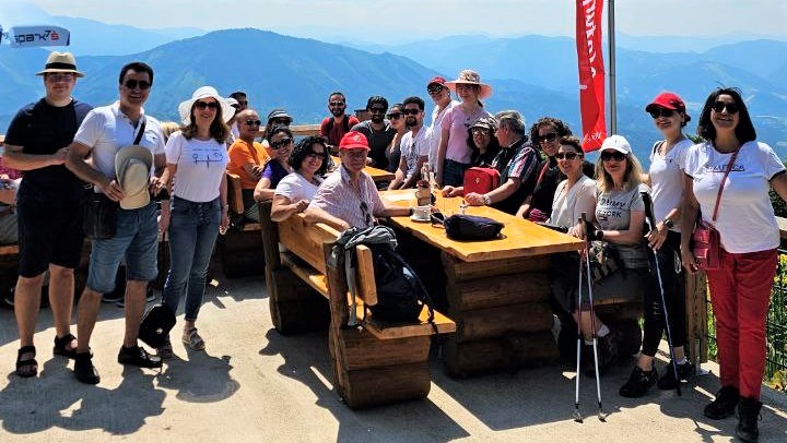 Gemeinsame Wanderung
