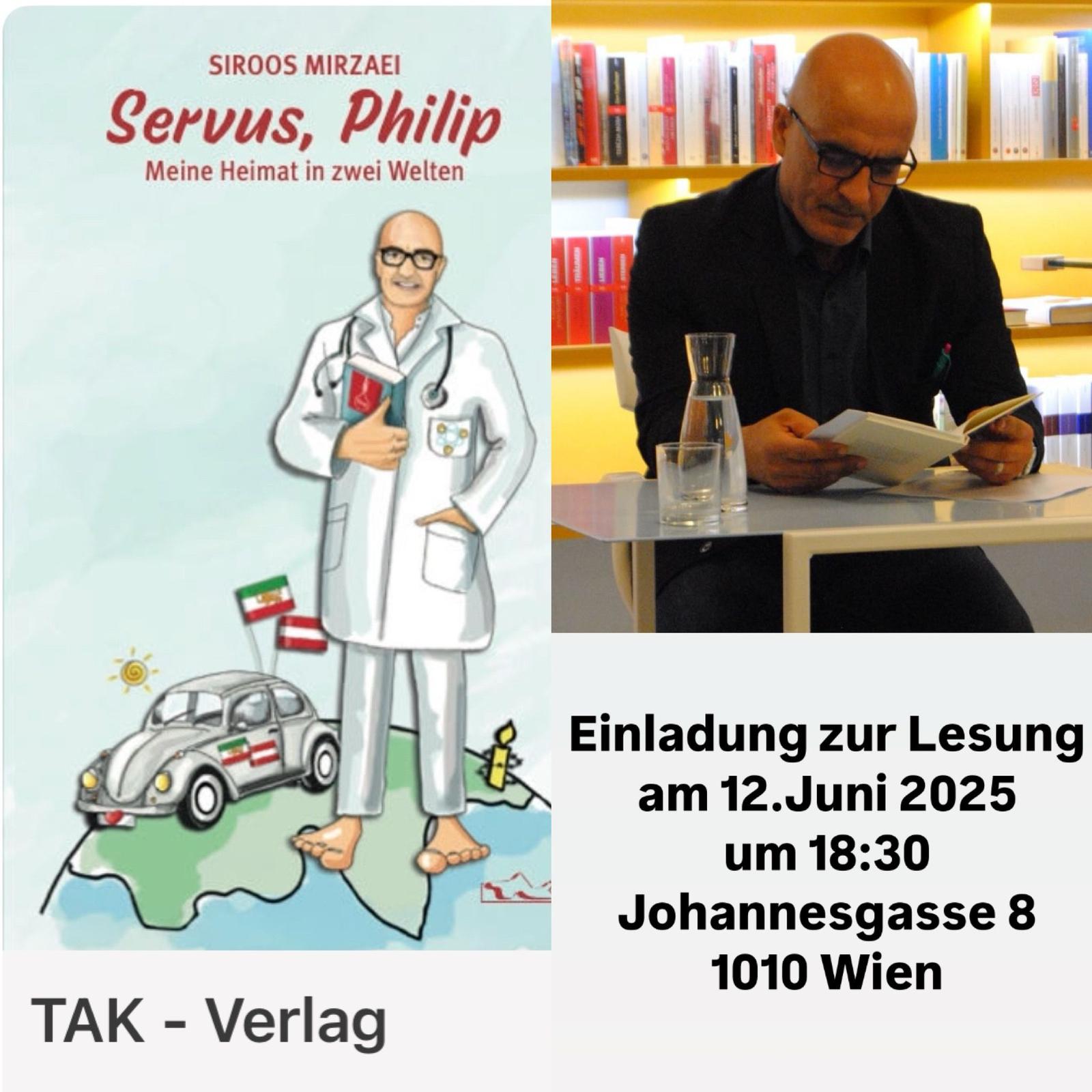 Dr. Siroos Mirzaei - Lesung